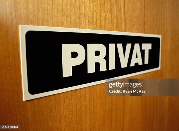 german private sign - restricted area sign stock pictures, royalty-free photos & images