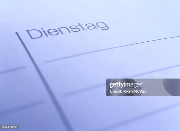 Tuesday High-Res Stock Photo