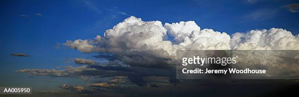thunder clouds - noorderlijke kaapprovincie stockfoto's en -beelden