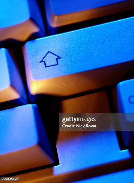 shift key on a computer keyboard - shift key stock pictures, royalty-free photos & images