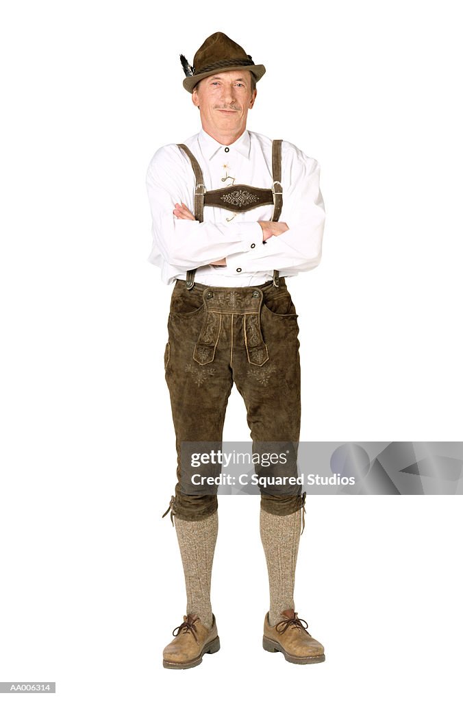 Man in Lederhosen