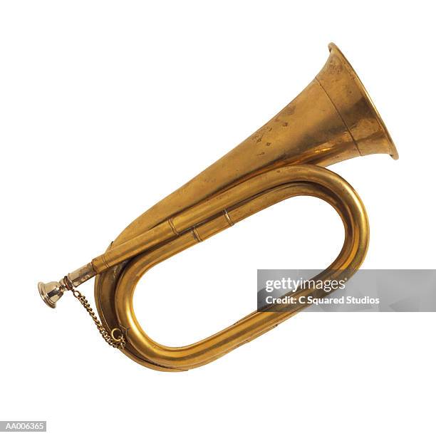 war bugle - bugle stockfoto's en -beelden