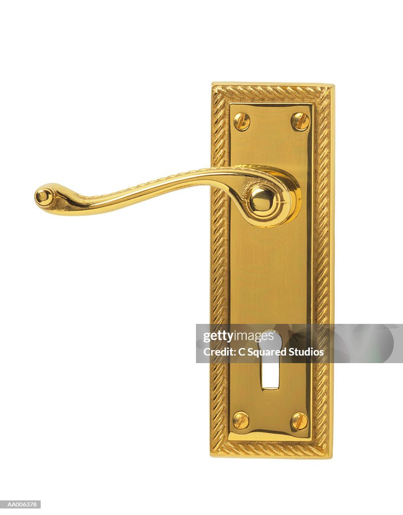 Door Handle and Keyhole