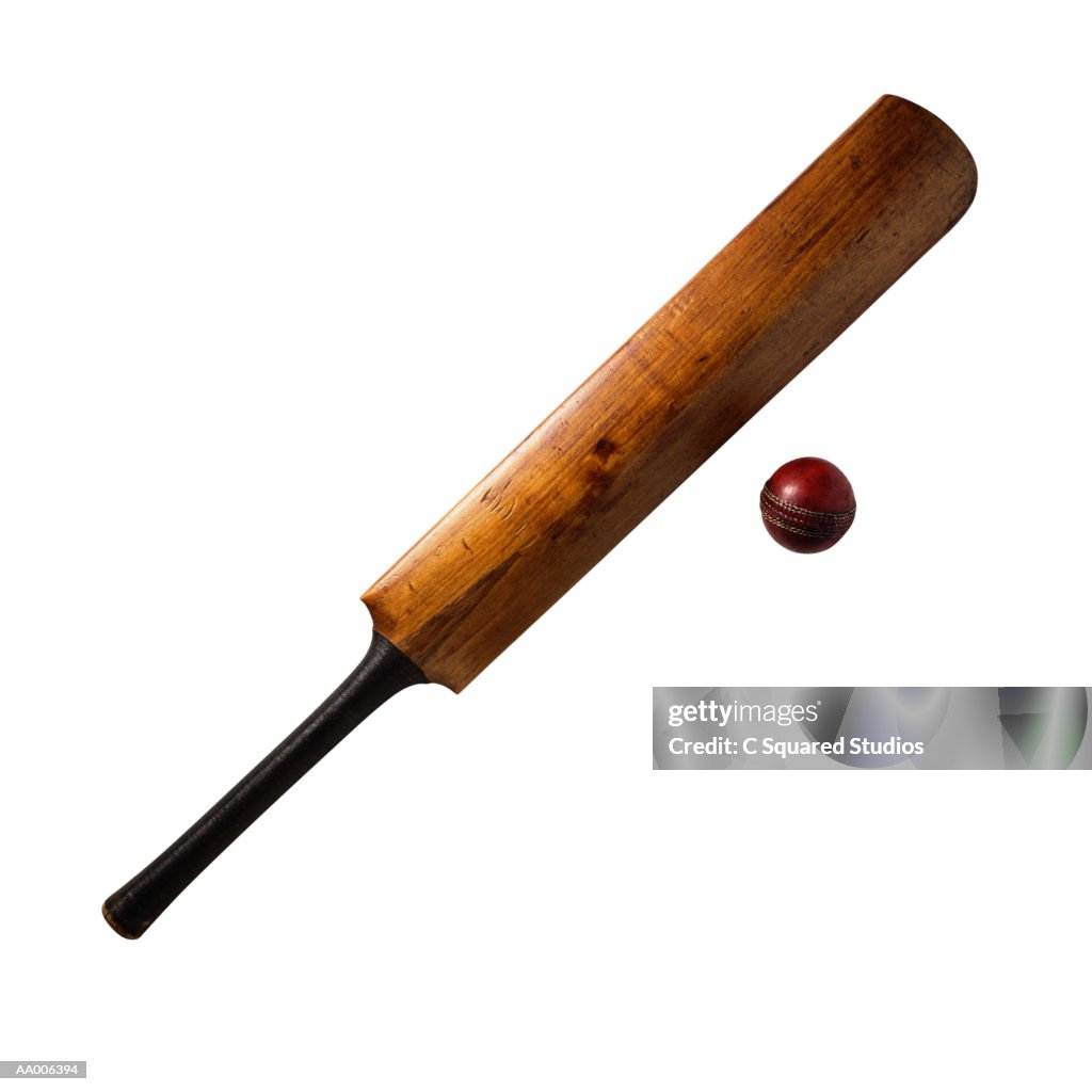 Cricket Bat And Ball High-Res Stock Photo - Getty Images