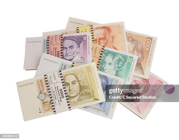 deutsche marks - dm stockfoto's en -beelden