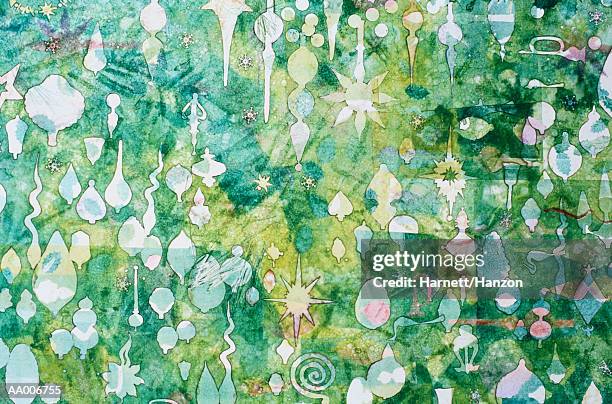 tissue paper collage - tissue paper collage stock illustrations