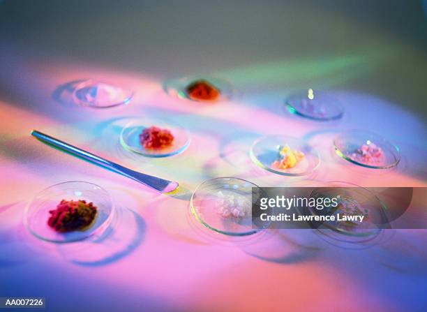powders on glass lenses - len lawrence stock pictures, royalty-free photos & images
