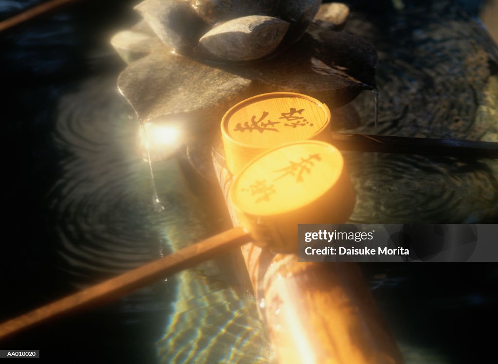 Dipper at a Temple in Kyoto, Japan