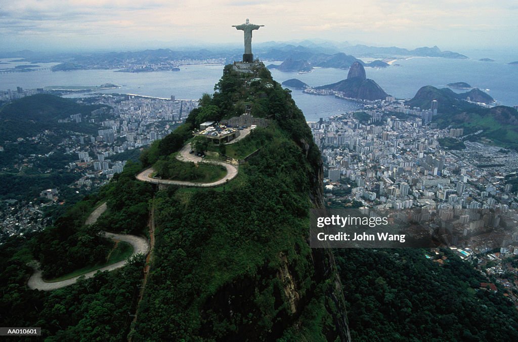 View From Corcovado in Rio de Janeiro, Brazil