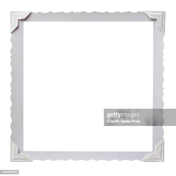 photo border with corners - scalloped stock pictures, royalty-free photos & images