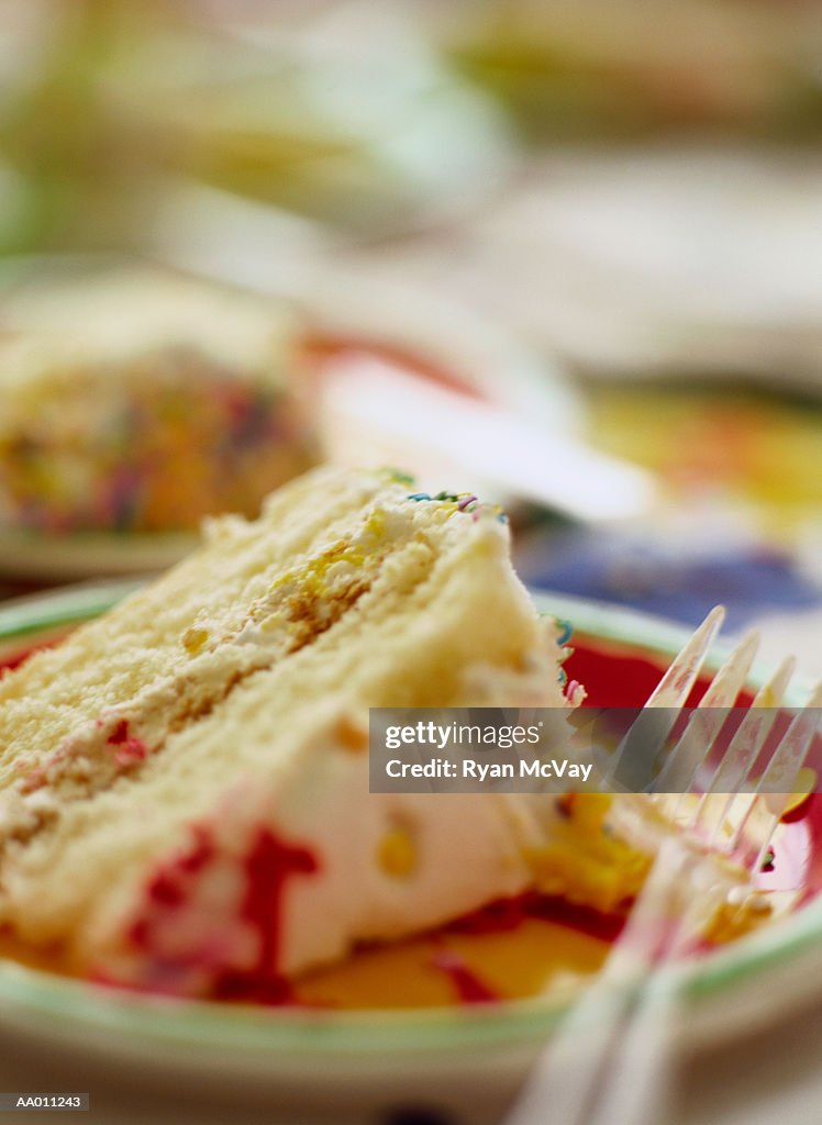 Slice of a Birthday Cake