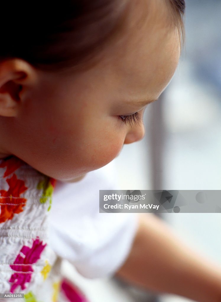 Profile of a Baby Girl