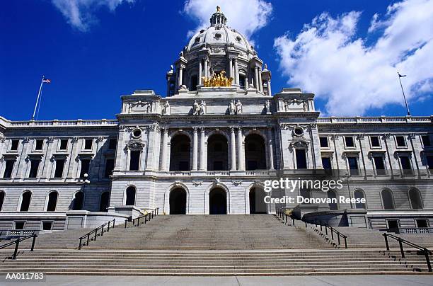 minnesota state capitol building - minnesota state capitol building stock pictures, royalty-free photos & images