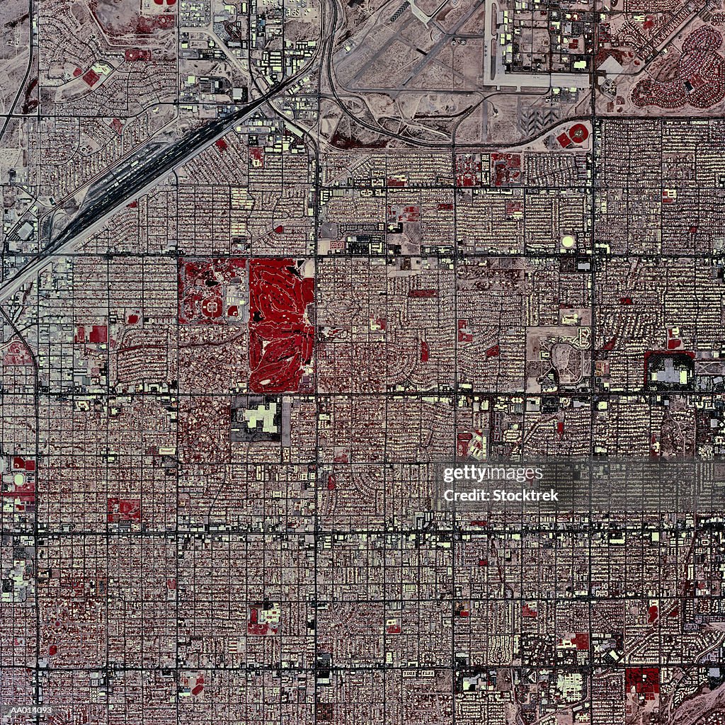 USA, Arizona, Tucson, satellite image