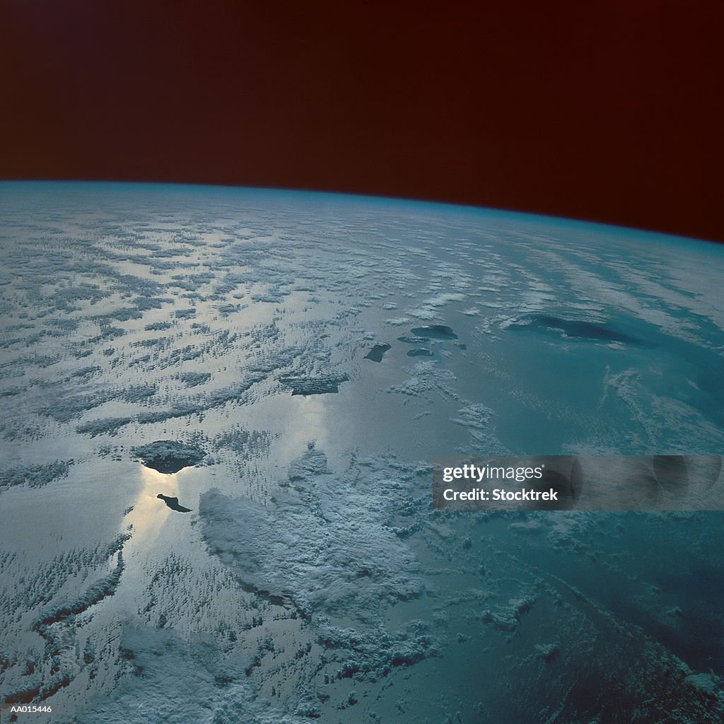 Hawaiian Islands Taken from the Space Shuttle