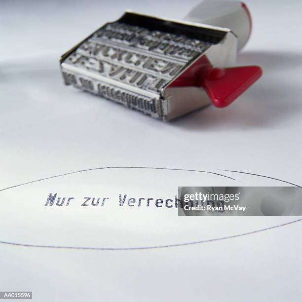 for deposit only rubber stamp - stamp foto e immagini stock