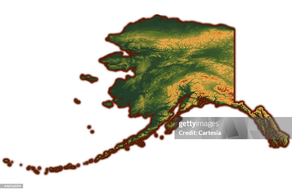 Map of Alaska