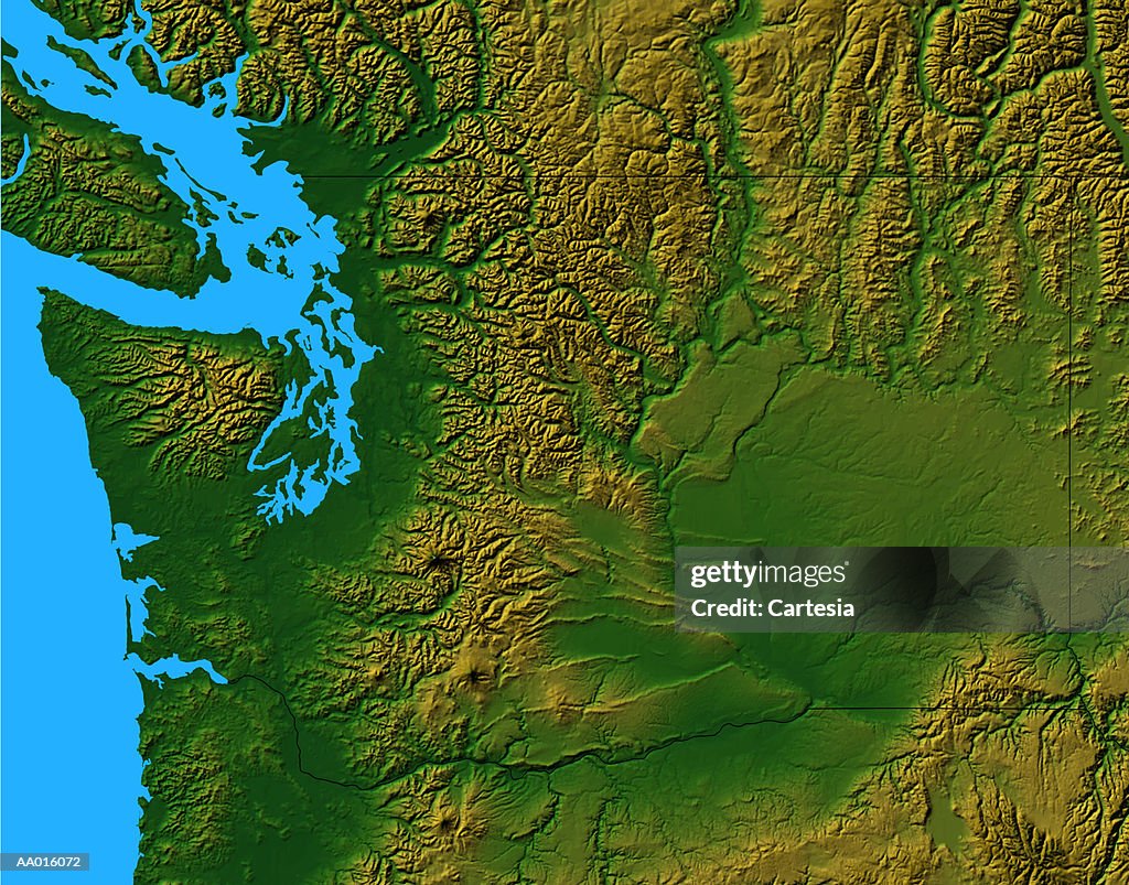Map of Washington