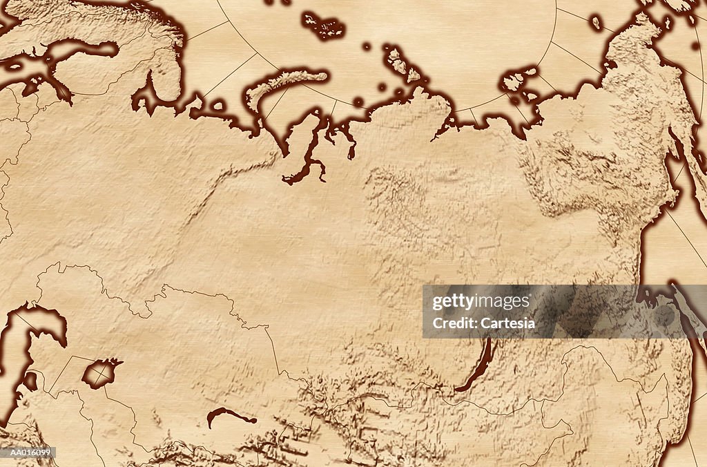 Map of Russia