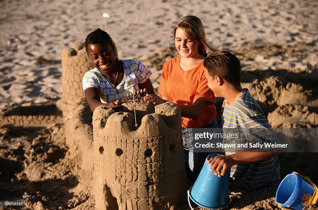 Sand Castle Rice Kids Sand Castle