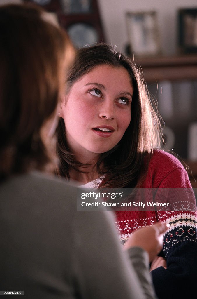 Being Lectured by Mother