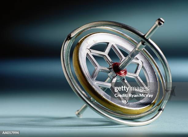 toy gyroscope - gyroscope stock pictures, royalty-free photos & images