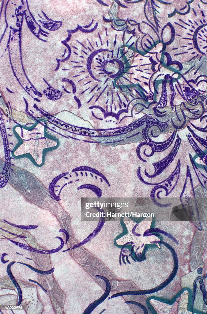 Mono Patterns Monoprint Of Ornamental Patterns High-Res Vector Graphic - Getty Images