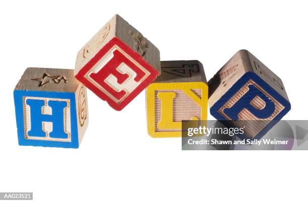 Block Helpy 421,209 Help Stock Photos, High-Res Pictures, and Images - Getty Images