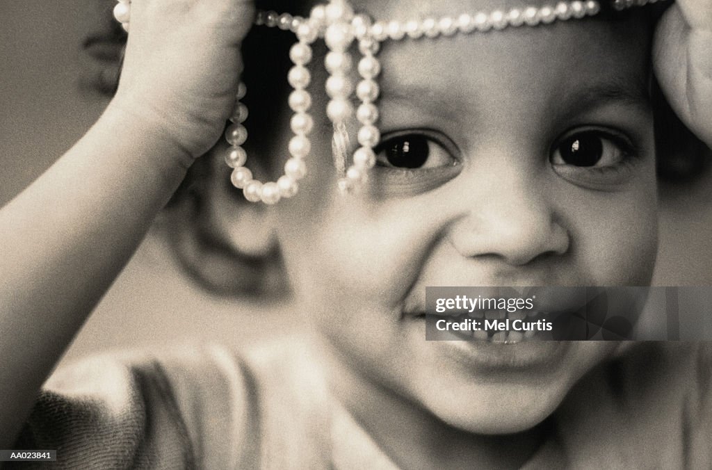Girl With a String of Pearls