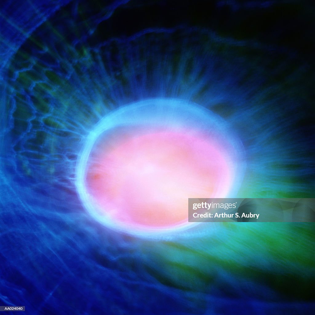 Abstract Illuminated Sphere