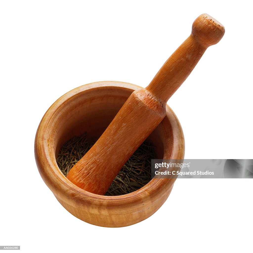 Mortar and Pestle, Close-Up