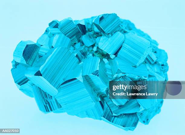 pyrite crystals - pyrite stock pictures, royalty-free photos & images