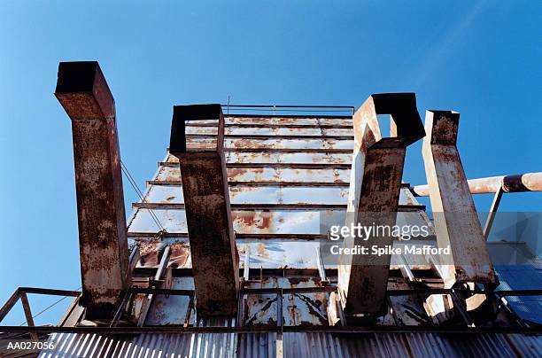 granary and chutes - petaluma stock pictures, royalty-free photos & images