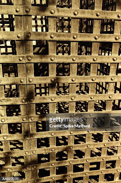 first prison cell in marta, texas - prison door stock pictures, royalty-free photos & images