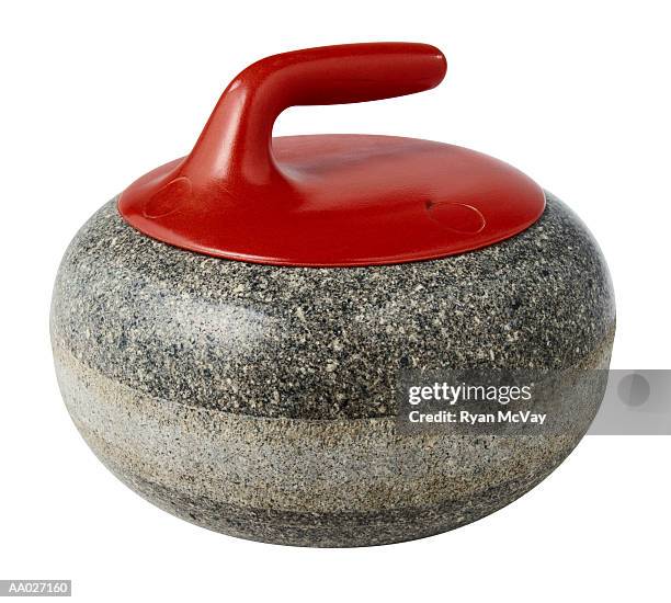 curling stone - curlingsteen stockfoto's en -beelden
