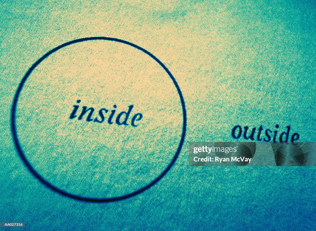 Inside Outside Function Diagram Of Inside And Outside High-Res Stock Photo - Getty Images