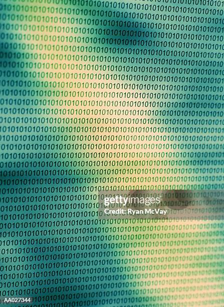 background of binary code - digital information overlay stock pictures, royalty-free photos & images