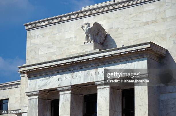 federal reserve building, washington d.c. - federal reserve stock pictures, royalty-free photos & images