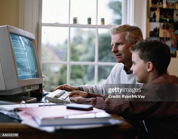 Computer In Father In 9637 Photos and Premium High Res Pictures - Getty Images