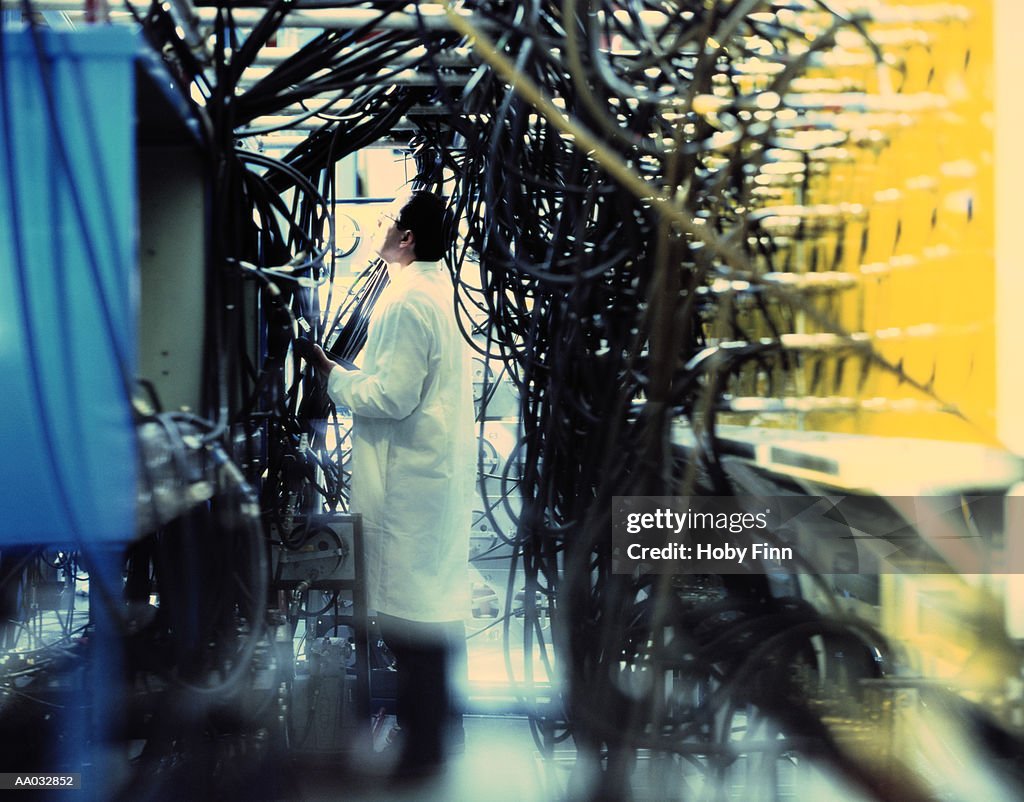 Technician Working in the Lab