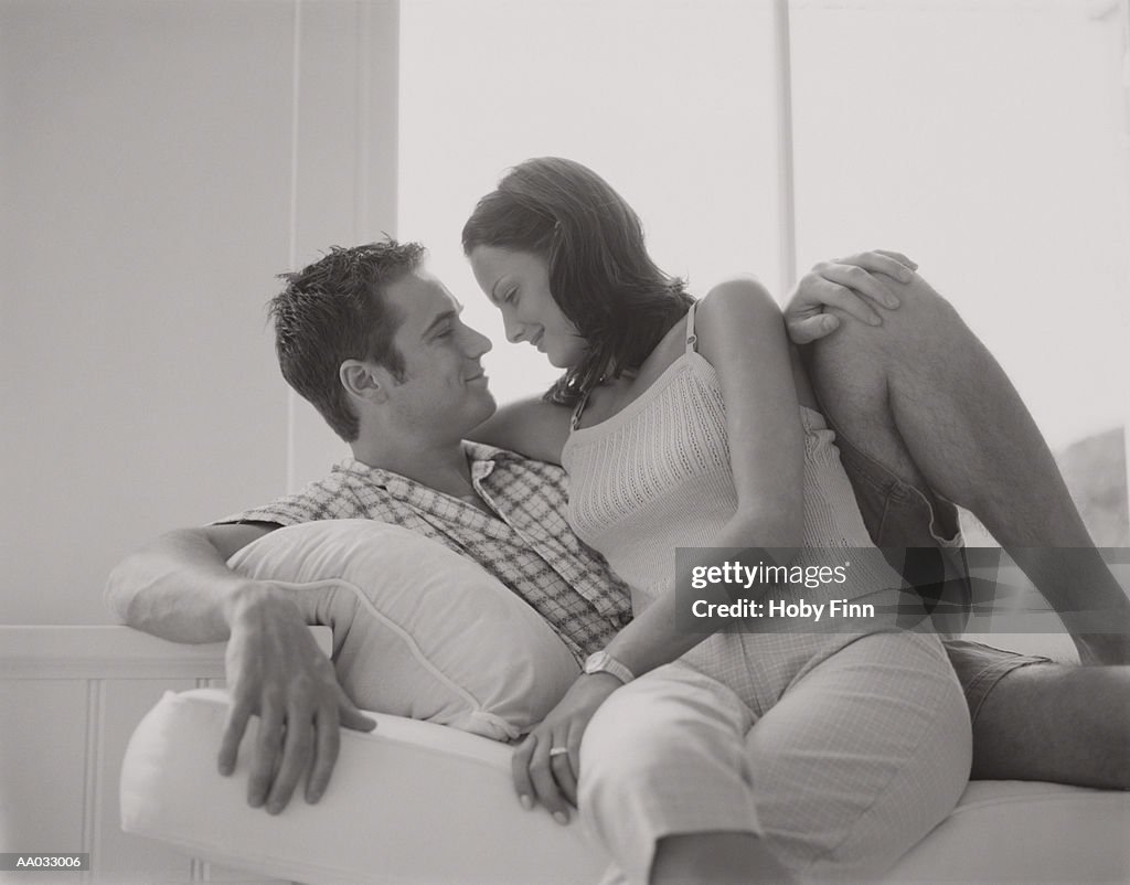 Portrait of a Couple Relaxing