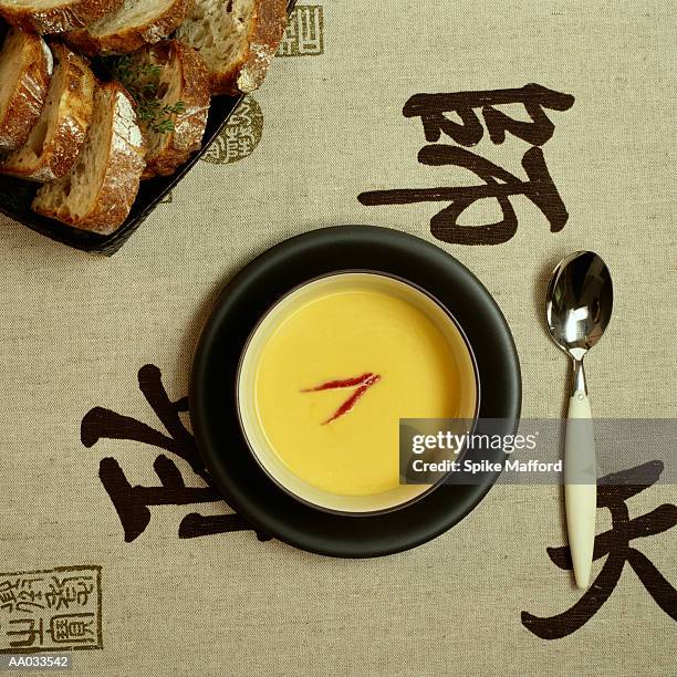oriental soup - oriental stock pictures, royalty-free photos & images