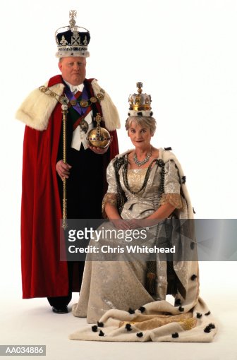 Portrait Of A King Queen High-Res Stock Photo - Getty Images