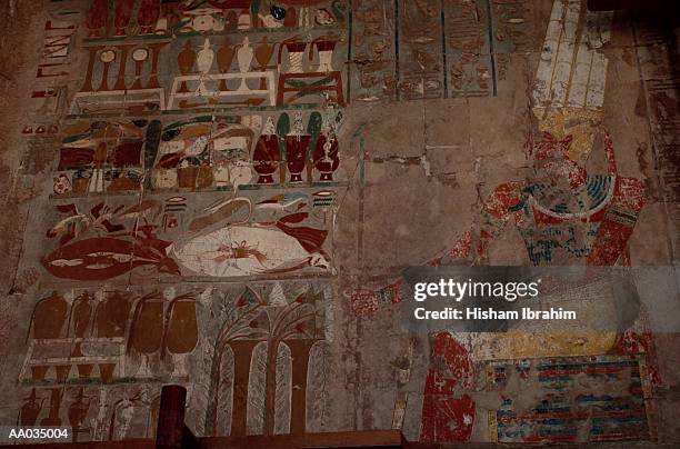 ancient egyptian art - luxor, egypt - hisham ibrahim stock illustrations