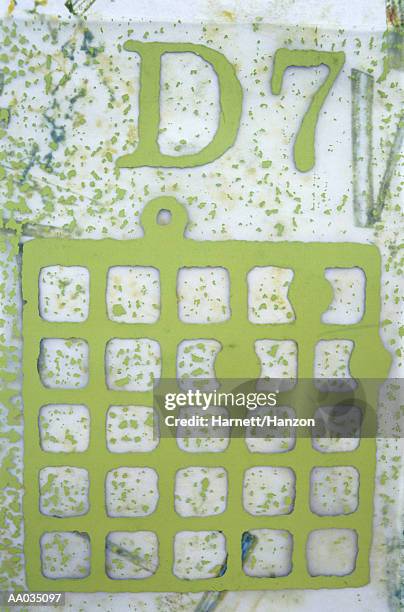 guitar chord, d7 - chord stock illustrations