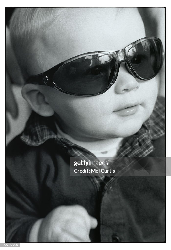 Baby Boy Wearing Sunglasses