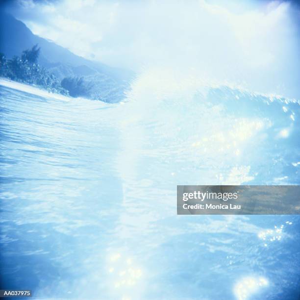 breaking wave - monica askew stock pictures, royalty-free photos & images