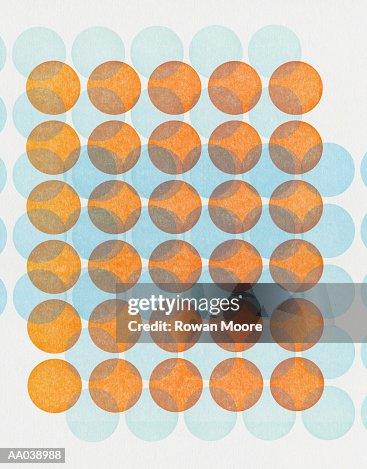 Pattern with circles on circles Pattern with circles on circles