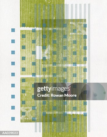 Overlapping rectangular patterns Overlapping rectangular patterns