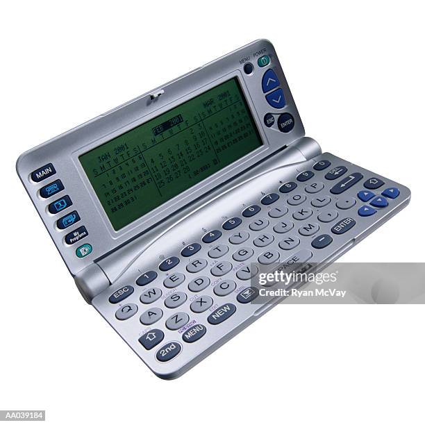 Personal Data Assistant Computer Personal Data Screen Photos and Premium High Res Pictures - Getty Images